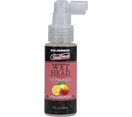 GoodHead - Wet Head - Dry Mouth Spray - Pink Lemonade - 2 fl. oz.