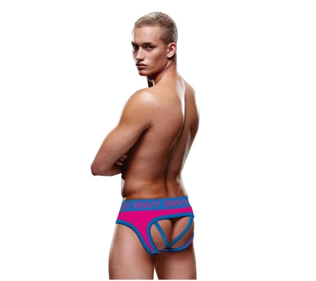 Envy Solid Jock Pink Blue