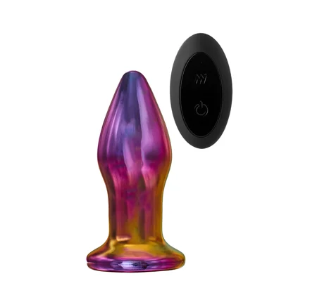Glamour Glass Remote Control Butt Plug
