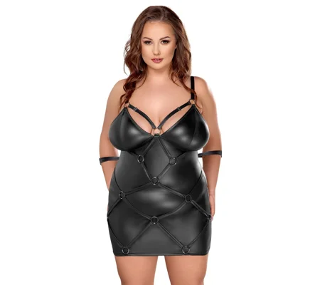 Cottelli Curves Bondage Plus Dress