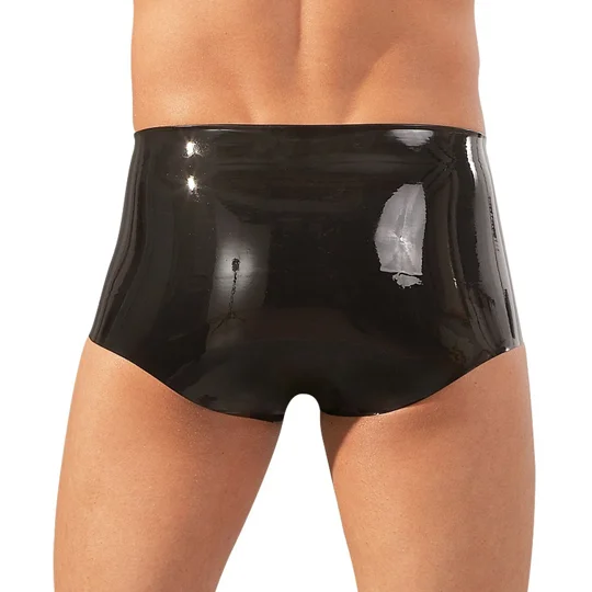 LateX Briefs with Anal Plug