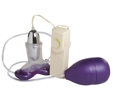 Me You Us Clitoral Masseuse Vibrating Clit Pump Transparent