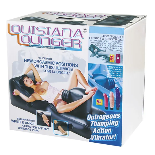 Nanma Louisiana Lounger Inflatable Lounger With 3 Dongs Flesh