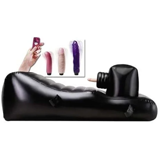 Nanma Louisiana Lounger Inflatable Lounger With 3 Dongs Flesh