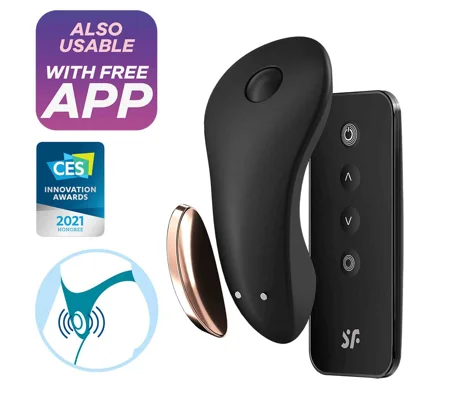 Satisfyer Little Secret Black Panty Vibe