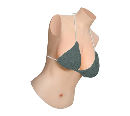 GORGEOVA Half-body Breast Plates Drag Queens Silicone G Cup RRP £133.00