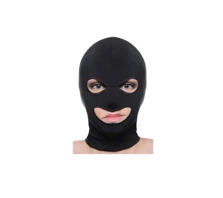 Spandex Hood With Eye And Mouth Holes