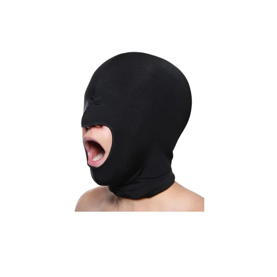 Blow Hole Open Mouth Spandex Hood