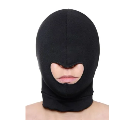 Blow Hole Open Mouth Spandex Hood