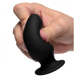 Squeezable Silicone Anal Plug - Small