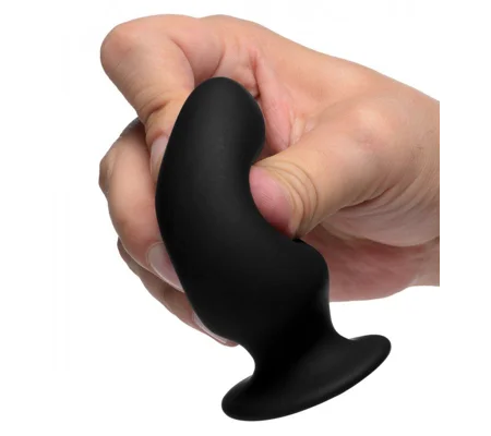 Squeezable Silicone Anal Plug - Small