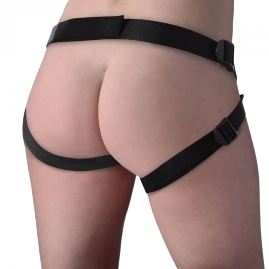 Brazen 8" Silicone Dildo with Harness