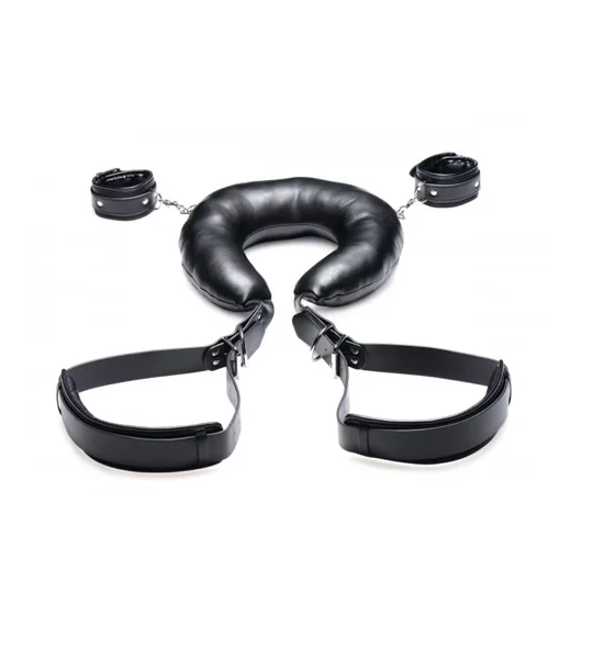 Strict Padded Thigh Sling With Wrist Cuffs