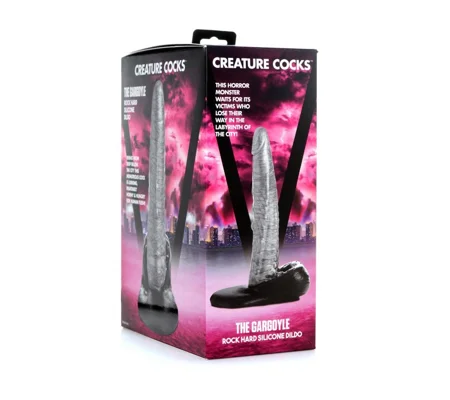 Creature Cocks The Gargoyle Rock Hard Silicone Dildo