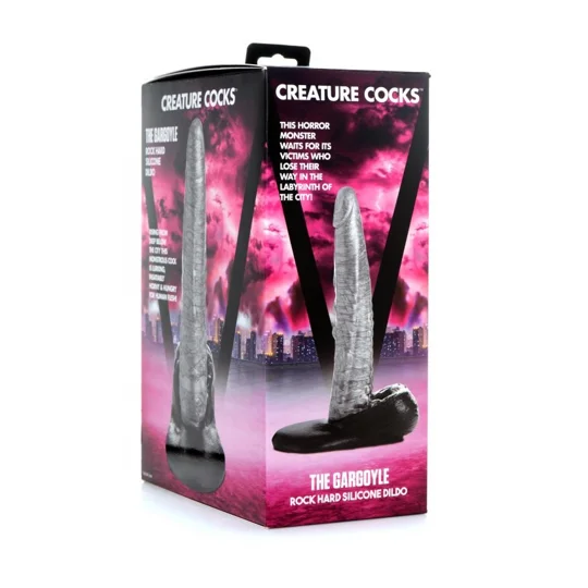 Creature Cocks The Gargoyle Rock Hard Silicone Dildo