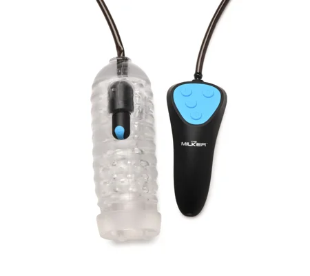 Lovebotz Mini Handheld Milker Suction Masturbator Clear