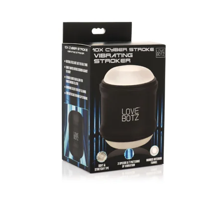 Lovebotz Cyber Stroke Vibrating Mini Double Stroker