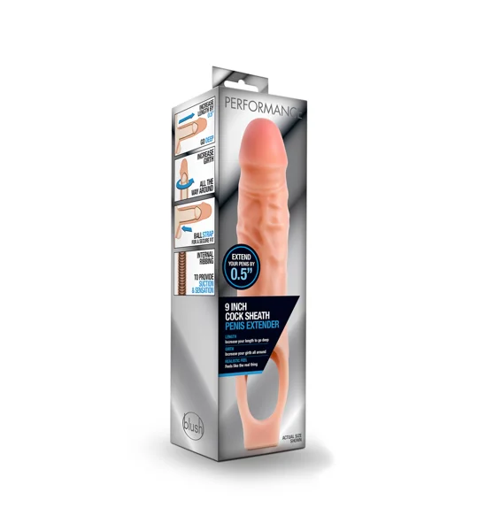 Performance Cock Sheath 9 Inch Penis Extender