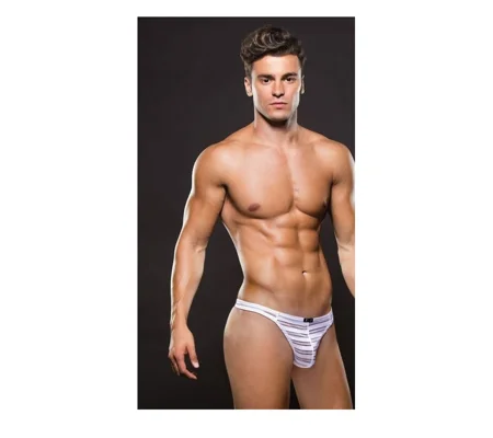 Envy Microfiber Thong White
