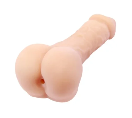 Pretty Love Baile Bigger Man Plus Masturbator Penis Extender 8.5 Inches Light Pink