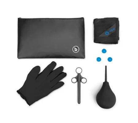 b-Vibe Anal Massage and Education Set Blue