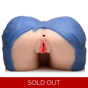 Mistress Denim Shorts Pussy & Ass Masturbator