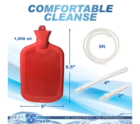 Clean Stream Water Bottle Douche Kit
