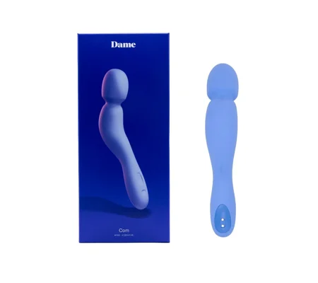 DAME - Com, Wand Vibrator - Periwinkle