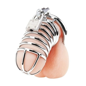 Deluxe Chastity Cage Silver