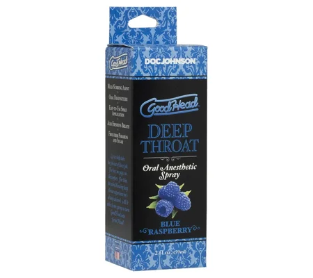 Goodhead Deep Throat Spray Blue Raspberry Multi