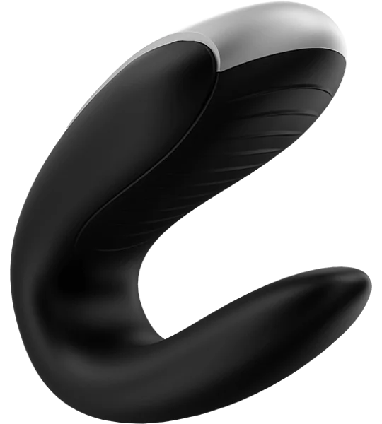 Satisfyer Double Fun Partner Vibrator Black