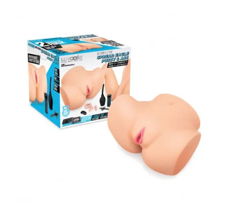 Luvdollz Remote Control Spread Eagle Pussy & Ass Flesh