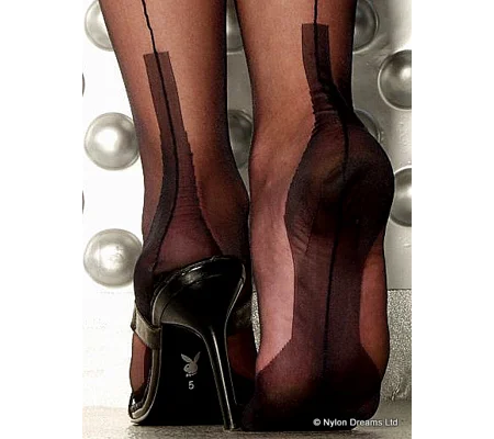 Fully Fashioned Cuban Heel Stockings