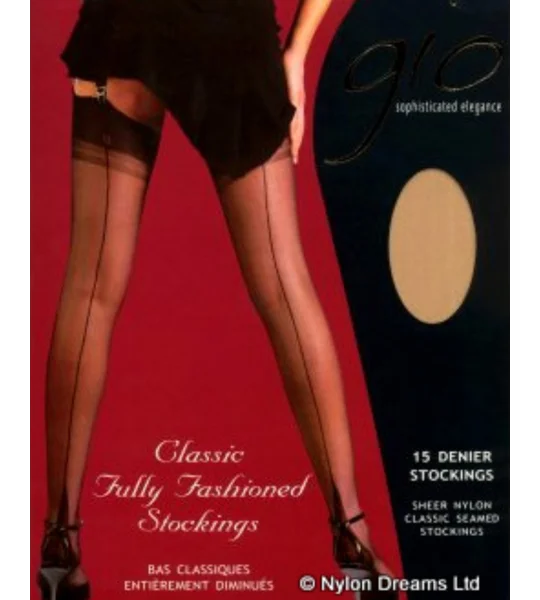 Gio Fully Fashioned Cuban Heel Stockings