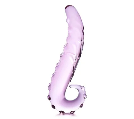 Lick It Glass Dildo (6")