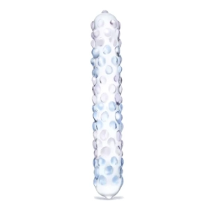 Glas Rose Nubby Dildo Purple (7
