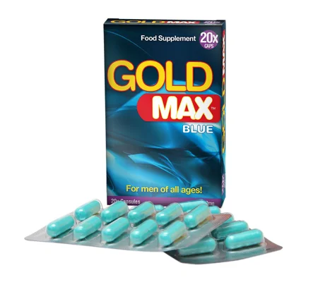 GoldMAX Stimulant For Men 20 Pack Blue 450mg