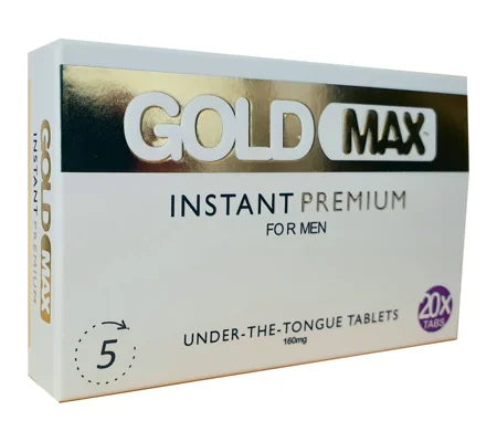 GoldMAX iNSTANT Premium Male Enhancement 20 Pack