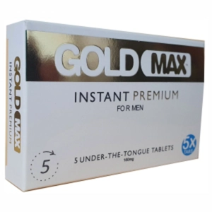 GoldMAX iNSTANT Premium Male Enhancement 5 Pack