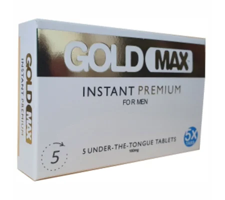 GoldMAX iNSTANT Premium Male Enhancement 5 Pack