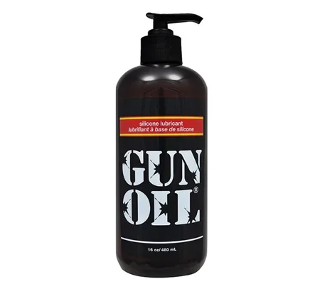 Gun Oil Silicone Transparent Lube 16oz