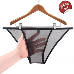 Mens Nylon Mesh Briefs Size Small