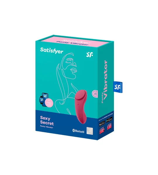 Satisfyer Sexy Secret Panty Vibrator Red