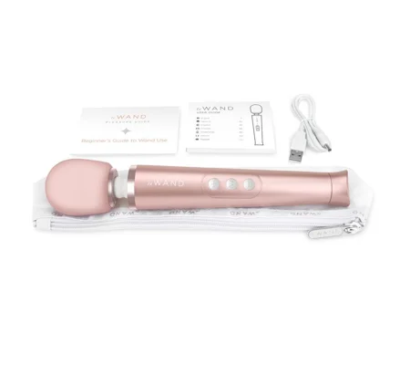 Le Wand Petite Gold Travel Rechargeable Wand