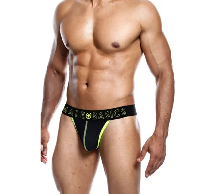 Male Basics Neon Thong Yellow