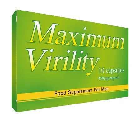 Maximum Virility Maximum Virility Food Supplement 10 Pack Green