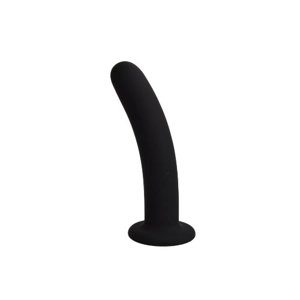 Loving Joy Curved 5 Inch Silicone Dildo with Suction Cup