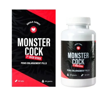 Devils Candy Monster Cock Penis Enlargement Pills (60 Pack)