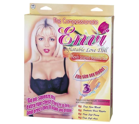 Nanma Envi Live Size Inflatable Pvc Love Doll With 3 Holes Flesh