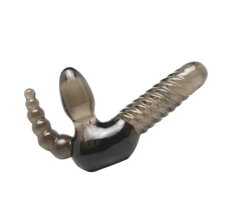 Fetish Fantasy Series Strapless Dildo Strap On With Anal Beads